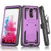 Phone Cases For OnePlus Nord N200 5G 6T T Mobile Revvl V 4 Plus 5G Rugged Shell Defender Holster Belt Clip Kickstand Shockproof Protective Heavy Duty Cover