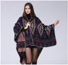 20 stilar mode förtjockar halsdukar kashmir känner ponchos pashmina kvinnor vinter capes designer överdimensionerad tjock varm stickad sjal blank2041