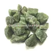 10個の生グリーンアパタイト20-50mmランダムサイズ宝石の不規則な天然の粗いアパタイトクリスタルストーン癒しの緑の岩の鉱物標本標本