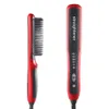 EU Plug Electric Hair Strainter Drable Straight Hair Comb Brush LCD Uppvärmd keramisk rätning Brush7783684