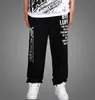 2020 Men Hip Hop Pant Loose Street Dancing Long Trousers Skull Print Punk Baggy Parkour Skateboard Sweatpant Men