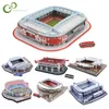 DIY 3D 퍼즐 직소 세계 축구 경기장 유럽 축구 놀이터 어린이 GYH MX200414에 대한 건물 모델 퍼즐 장난감을 조립