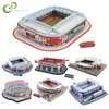 DIY 3D Pussel Jigsaw World Football Stadium Europeisk fotbollslekplats Monterad Byggnadsmodell Pusselleksaker för barn GYH MX200414