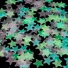 100pcs 3D Night Luminous Stars Stickers Glow In The Dark Toys for Kids Bedroom Decor Christmas Birthday Gift2128592