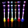 41 cm Led Yanıp Sönen Sopa Oyuncak Renkli Sticks Işık Sihirli Değneklerini Sopa Oyuncaklar Fiber Optik Konser Sahne tarafından Glow
