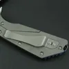 MT Doc Death Of Contact D2 TC4 Titanium Hunting Pocket Knife Collection Contrôle de Noël Gift For Men Pocket Tool1123344