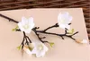 3PCS / lot alta simulazione magnolia 3D finto matrimonio PU Fiori di seta floreale Secoration 5 Head magnolia per la casa Ufficio Soggiorno Corone H31