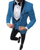 Gul herrdräkt Slim Fit 3 -stycken Prom Tuxedos Shawl Lapel Double Breasted Vest Tuxedos Blazer Wedding Party Jacket Vest PA260P