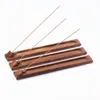 100PCS Durable Rosewood Wenge Wood Recense Burner Censer Naturligt trä för rökelsehållare Heminredning