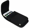 Esporte nylon cinto clipe coldre universal bolsa de couro cintura flip cobre casos de telefone celular para iPhone samsung huawei xiaomi moto lg