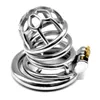 2019 el más nuevo Hot Sales Chastity Bondage Jaula con Anti-off Ring Pene Cock Jaula Chastity Device Juguetes Sexuales para Hombres G7-1-264E