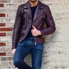 Uomo Giacche in ecopelle Inverno Veste Cuir Homme Cappotti Uomo Caldo Hip Popping Giacca in pelle Abbigliamento deri ceket bomber Giacca