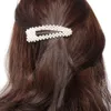 2019 Fashion Pearl Hair Clip for Women Elegant Corean Design Snap Barrette Stick Hairing Hair Accsions 20pcs9014484