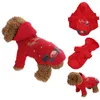 Christmas Decorations Pet Dog Jacket Guard Clothes1