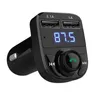 Nadajnik FM Zestaw samochodowy Bluetooth Handfree Samochód MP3 Odtwarzacz Audio Odtwarzacz Wykrywanie Napięcia Nakładanie Dual USB Ładowarka samochodowa
