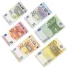 Fournitures de fête Copie d'argent Prop Euro Dollar 10 20 50 100 200 500 Faux Billets d'argent de film Jouer Collection Cadeaux Décoration de la maison Jeton de jeu Faux BilletABBTJY9N