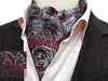 Uomo Matrimonio Cravatta formale Moda Retro Cravatta paisley Stile britannico Gentiluomo Sciarpe di seta Cravatte Sciarpe da uomo Cravatta da lavoro