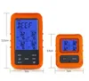 Temperatur Senso Küche Türkei Digitales Kochen Lebensmittel Grill Thermometer LCD Wireless BBQ Fleisch Thermometer 4 Wasserdichte Sonde LSK189