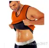 Męska sauna kamizelka ultra potowa koszula gorąca shaper termos neoprenu shaperwear odchudzający talia trener gorsety moda siłownia