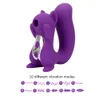 Olo Sutry Sucker Język Wibrator Clitoris Licking Stymulator Wiewiórka Rzeźba Wibracja Ssanie Dildo Wibrator Sex Zabawki dla kobiet T191202
