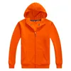 New Men Hooded Fleece Zip Hoodie Heren Dikke Effen Kleur Sweatshirt Mens Casual Hoodies Sportkleding Hoodie Sweatshirts