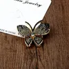 Frauen Strass Schmetterling Brosche Bling Bling Kristall Schmetterling Brosche Anzug Revers Pin Mode Schmuck Zubehör für Geschenk