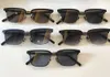 Vintage Black Square Sunglasses Lens Gris Gold Nes Tavles 2076 Sun Shades Men Lunettes de soleil Nouvelles avec Box8153394