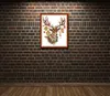 Antlers Handmade Cross Stitch Craft Ferramentas Bordado Bordado Conjuntos Contados Impressão em Canvas DMC 14CT / 11CT