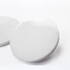 Sublimação em branco Coaster Ceramic DIY presente de alta qualidade Cerâmica branca Transferência Coasters Calor A02 Coaster impressão personalizada