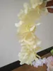 Ücretsiz kargo zarif yapay İpek Çiçek Wisteria Vine Rattan DIY çelenk düğün Centerpieces süslemeleri ev süs için 5 renkler