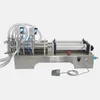 automatic pneumatic filling machine quantitative liquid filling machine for double head filling machine of oil milk soy