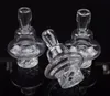 Universal Clear Glass Spinning Carb Cap Spinning Dome för XL Tjock Kvarts Värmebärare Naglar Glas Vattenrör DAB Oljeplattor