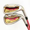 Nuove mazze da golf da donna HONMA S-06 Mazze da stiro a 4 stelle 5-11.Aw, ferri da golf SW Ferri da golf in grafite R o S flex Freeshipping