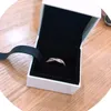 100% Sterling Silver Rose Gold Ring Banhado para Pandora Designer de Luxo CZ Diamante Cz Anel de Diamante Prenda com caixa original