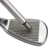 Golf Groove Cutter Blue Golf Club Head Grooving Tool Golf Club Club Alliage Cédeau d'alliage Tool V Forme Tool5321565
