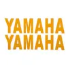 Adesivo logotipo decorativo decalques reflexivos carenagem para motocicleta Yamaha6968475