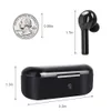 TW08 TWS Słuchawki Bezprzewodowe Słuchawki Bluetooth Podkładka ładująca Odporne na pot Strąki z etui Sportowe wkładki douszne do smartfona