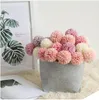 Künstliche Blumen, Hochzeit, Geburtstag, Party-Dekorationen, künstliche Pflanzen, 29 cm, Löwenzahn-Kugel, Party, Hotel, Gartendekorationen, künstliche Blumen