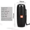 TG157 محمولة LED LAMP مكبر صوت مقاوم للماء FM RADIO WIRELESS BOOMBOX MINI عمود الصوت SUBWOOFER SOUND MP3 USB PHONE BASS
