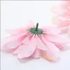 Simulering Dahlia Head Wedding Decoration Home Placement Peony Silk Artificial Flower Handmade Rose Wedding Decoration Flower Wall2517466