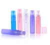 5 ml 8 ml 10 ml mini plastic spuitfles, lege cosmetische parfumcontainer met mist verstuiver nozzle, parfum monster flesjes SN172