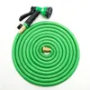 Deluxe 50 FT Water Hose Dysza rozpylająca Rozszerzalny elastyczny ogród zielony