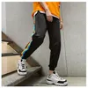 Casual Colored Striped Pants Men Trousers Streetwear Joggers Pants Men Fashions XXL Hip Hop Trousers Men Pants 2019 New