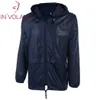 Vestes pour hommes Imperméable Léger À Capuche Taille-long Manteau De Pluie Extérieur 4colors 110 Épaule 58 Manches 68 Longueur 77 Poche Solid1