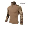 Men's T-Shirts Brand Clothing New Autumn Spring Men Long Sleeve Tactical Camouflage T-shirt camisa masculina Quick Dry Army shirt