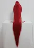 Ajustável Selecione a cor e estilo 100 cm Longo Cabelo Sintético Peruca Perucas Cosplay Perucas + 1 Rabo De Cavalo