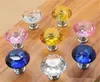 Fashion Hot Clear Crystal Knob Cabinet Pull Handle Drawer Kitchen Door Garderob Hardware KD1