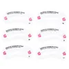 24 PCS Eyebrow Stencil Set Återanvändbart ögonbryn DIY Ritningsguide Styling Formning Grooming Mall Card Easy Makeup Beauty Kit7907998