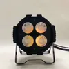 10 шт 200 Вт 2в1 теплый и холодный белый COB LED Par Light Светодиод Par ​​Par 4x50 Вт блистер светодиодный мини Par может свет