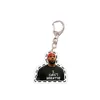 I Can't Breathe Keychain Fashion Key Ring Black Lives Matter Letter Printed Acrylic Key Chain Party Favor OOA8050